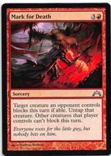 Mark for Death *PLAYSET* Magic MtG x4 Gatecrash SP