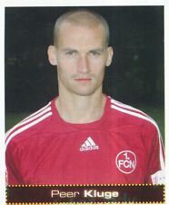 375 PEER KLUGE # DEUTSCHLAND FC.NURNBERG STICKER PANINI FUSSBALL 2008