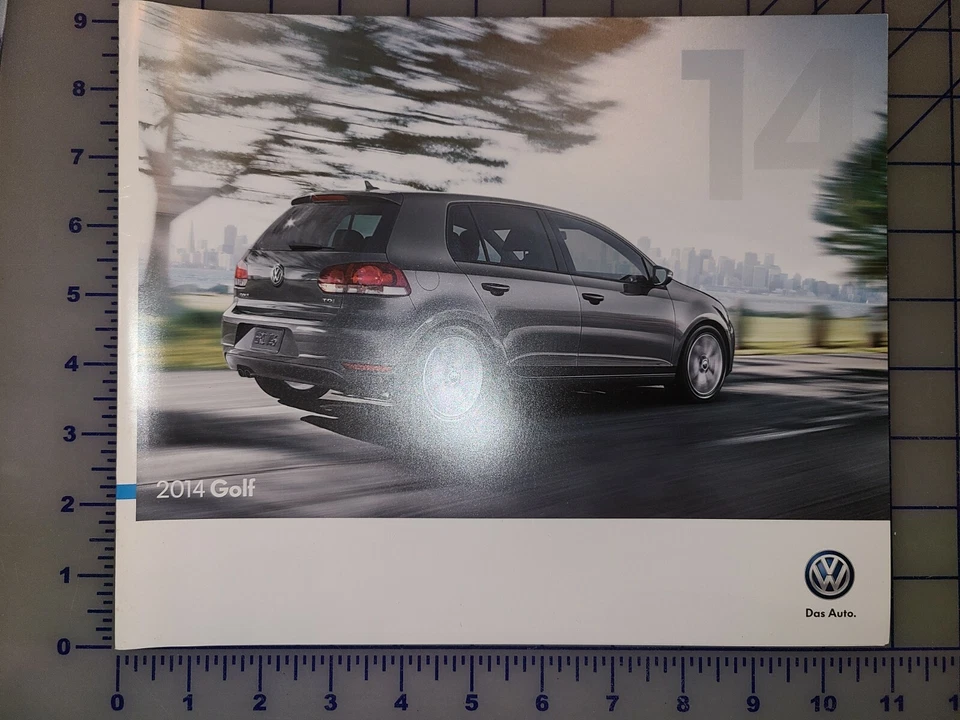 Volkswagen Golf 2014 carpeta de folletos original Foto 1 de 1