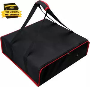 Pizza Delivery Bag Insulated Pizza Warmer for Hot Food Delivery Size 20 X 20 - Picture 1 of 9