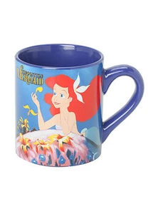 Disney Princess Ariel The Little Mermaid Flowers Ceramic Coffee Mug 14 OZ. NEW  - Picture 1 of 1