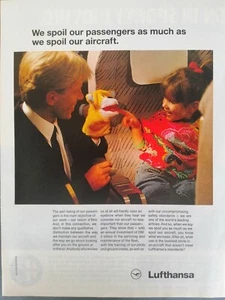Corte de anuncio de Lufthansa de una revista de 1990 - Imagen 1 de 1