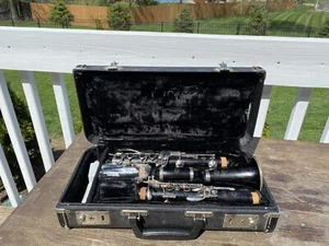 Vintage 1968 Selmer Paris Series 10 B Professional Model Clarinet W/ Orig Case ! - Picture 1 of 20