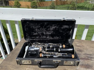 Clarinete modelo profesional Selmer Paris serie 10 B 1968 vintage ¡con estuche original! Foto 1 de 4