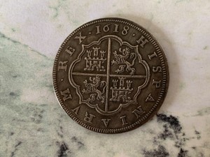 Spain 8 reales 1618