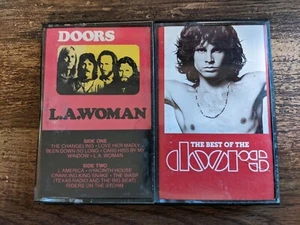The Doors Cassette Tape Lot 2 Best of LA Woman VG Tested Ships Free - Picture 1 of 5
