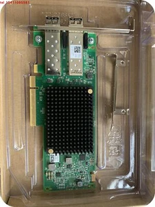 LPE35002 DELL/EMULEX 32GB 2Port 32GFC SW Optical Fibre Channel PCIe 4.0 HBA - Picture 1 of 4