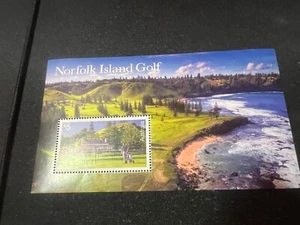 2018 Norfolk Island Golf - MNH $5 SOUVENIR SHEET SCOTT #1139A - Picture 1 of 2