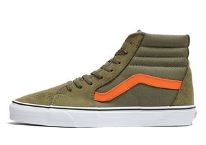 vans orange green