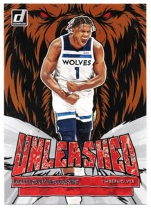 2022-23 Panini Donruss Unleashed Anthony Edwards #13 - Picture 1 of 2