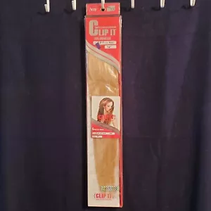 AMY Aviance Simple Clip Extensions CLIP IT 100% Human Hair Color P27/613 14" - Picture 1 of 12