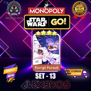 PURRGIL VERFOLGUNG - ⭐️4 MONO_POLY_-GO 4S STICKER KARTEN ⚡️ SCHNELLER VERSAND ⚡️ - Bild 1 von 1