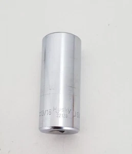 HUSKY TOOLS USA 3/8" DRIVE CHROME DEEP SOCKET 13/16" SAE 6 POINT # 22126 - Bild 1 von 7