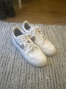 Größe 11 - Nike Air Force 1/1 weiß schwarz - Bild 1 von 6