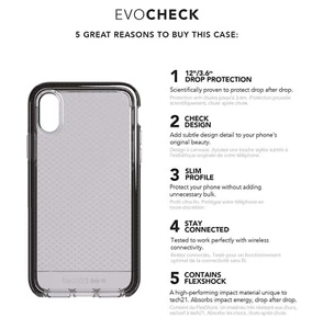 EvoCheck Tech21 Slim Handyhülle für Apple iPhone XR Smoke Black SUPM51109 - Bild 1 von 4