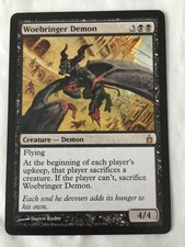 MTG Magic The Gathering - Woebringer Demon - Ravnica - NM