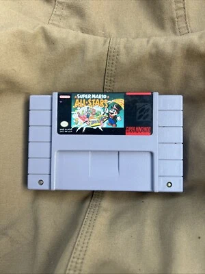 Super Mario All-Stars (Super Nintendo Entertainment System, 1993) Tested SNES - Image 1 of 4
