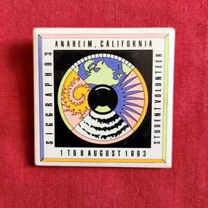 !Selten! Siggraph Student Volunteer Pin Annaheim 1993 - Bild 1 von 3