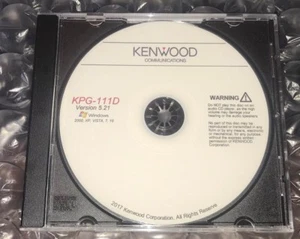 Software de programa Kenwood KPG-111D versión 5.21 para radio NX-410 NX-411 NX-900 + - Imagen 1 de 1
