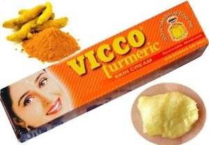 Vicco Turmeric Skin Cream Fairness for Scars Acne Pimples Burns 15g to 70g