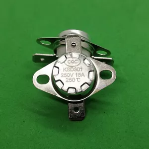 1pc KSD302/301 15A 250°C / 482°F Degree Celsius N.C. Ceramic Temperature Switch - Picture 1 of 3