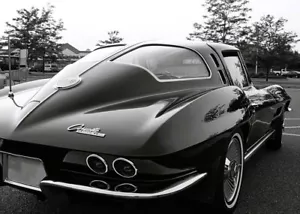 Art Deco Vintage Mid Century Atomic Modern Jet Space Age Chevrolet Corvette Car - Picture 1 of 16