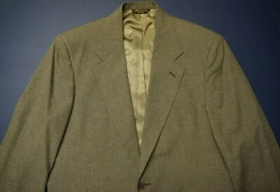 Traje de pata de gallo verde y gris Palm Beach 40S para hombre  Foto 1 de 4