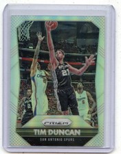 2015-16 PANINI PRIZM #51 TIM DUNCAN "SILVER PRIZM", SAN ANTONIO SPURS, 042521