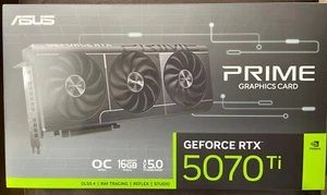 ASUS PRIME NVIDIA GeForce RTX 5070 TI OC 16GB Graphics Card SAME DAY SHIP - Picture 1 of 3