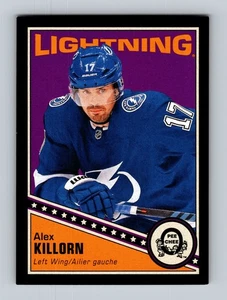 2019-20 O-Pee-Chee Retro Black Border #165 Alex Killorn #/100 Lightning - Picture 1 of 2