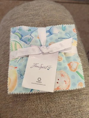 Free Spirit Cuties Pies And Lullabies Charm Pack (42-5" Squares) - Image 1 of 4