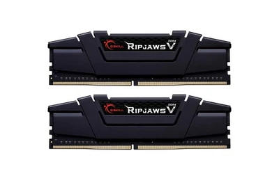 RipjawsV Series DDR4 RAM (XMP) 32GB (2x16GB) 3200MT/s CL16-18-18-38 1.35V Int... - Image 1 of 4