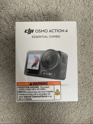 DJI Osmo Action 4 Essential Combo Camera - Brand New - Warranty - UK - Image 1 of 2