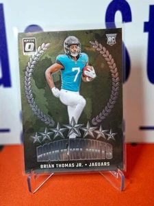 Nfl Panini Trading Cards Brian Thomas 2024 Donruss Optic #12 RC, Jaguars - Bild 1 von 2