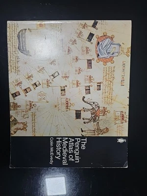 Penguin Atlas of Medieval History Colin McEvedy 1968 Vintage Maps - Image 1 of 4