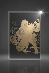 ULTRA RARO SECRET WARS 10 TRUMP DOCTOR DOOM HOMENAJE LÁSER GRABADO METAL CÓMIC! - Imagen 1 de 9