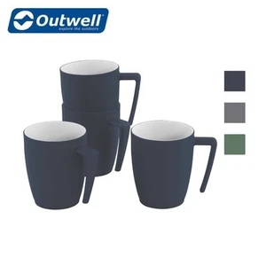 Outwell Gala 4 Person Mug Set - Choice of Colours Camping - 2025 Model NEW - Picture 1 of 8