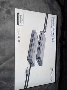 Mini Dock Universal 12 en 1 BFADEHA Triple Pantalla Full HD - Imagen 1 de 2