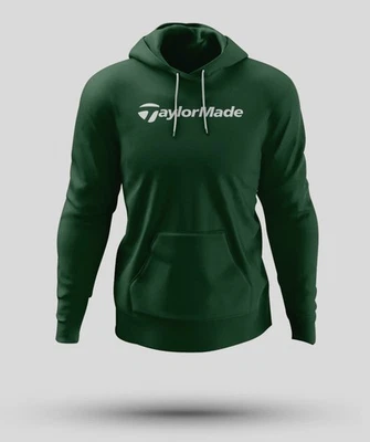 Taylor Made 高尔夫标志连帽衫滑稽尺寸 S-5XL 美国制造 — 第 1/2 张图片