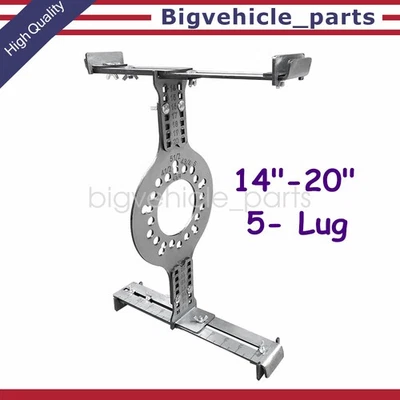 Wheel Fitment Simulator Tool, Tire Size Fit Test Measuring Mockup, 5-Lug Pattern - Image 1 of 4
