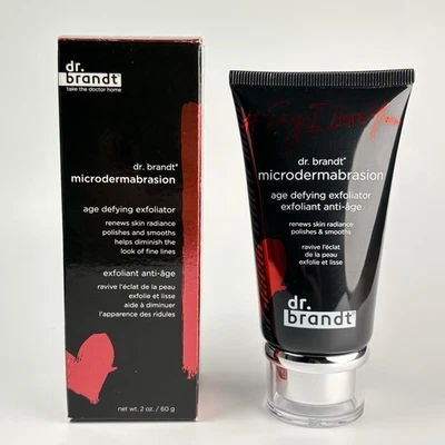 Dr. Brandt Microdermabrasion Age Defying Exfoliator #say I Love You Edition NIB - Image 1 of 4