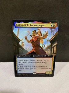 Mtg MagicCon Atlanta Exclusive Promo Sokka, Bold Boomeranger Foil - Bild 1 von 2