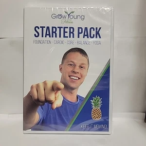 NEW! Grow Young Fitness Starter Pack • Keep It Moving! (DVD, 2019) Deron Buboltz - Picture 1 of 2