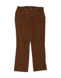 CHAPS Womens Bootcut Jeans US 14 XL W34 L30 Brown Cotton UZ08 - Picture 1 of 3