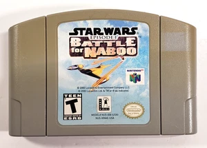 Star Wars Episode 1 Battle for Naboo (Nintendo 64, 2000) N64 Original Cartridge - Bild 1 von 6