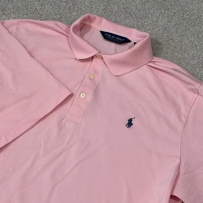 Polo Golf Ralph Lauren XL Rosa Manga Corta Golf Polo Para Hombre Foto 1 de 4
