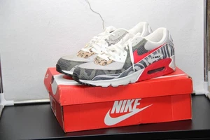 Nike Air Max 90 Tunnel Animal Print DZ4839 001 Uomo - Taglia 12 - USATE - Foto 1 di 8