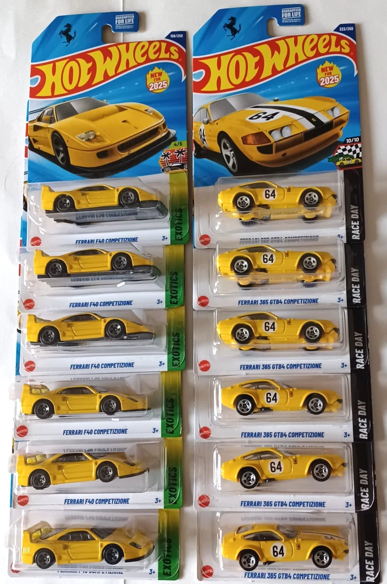 Hot Wheels Ferrari Yellow Diecast & Toy Vehicles for sale - eBay