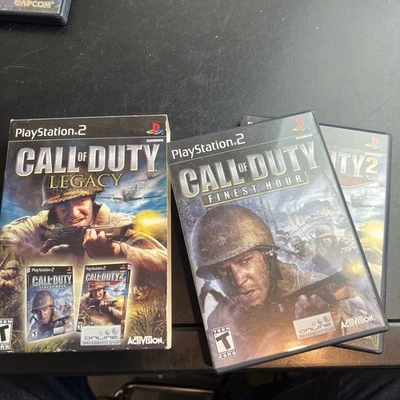 Call of Duty: Legacy PlayStation 2 PS2 Completo CIB 2 Paquete de Juego con Funda En muy buena condición Foto 1 de 4