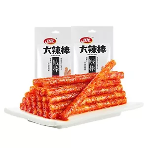 Spicy Strips - Spicy Gluten Latiao Chinese Special Casual Snack Food Made Fro... - Picture 1 of 7